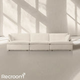Kloud Modular Track Arm 3-Piece Sofa - Zonesus