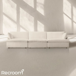 Kloud Modular Track Arm 3-Piece Sofa - Zonesus