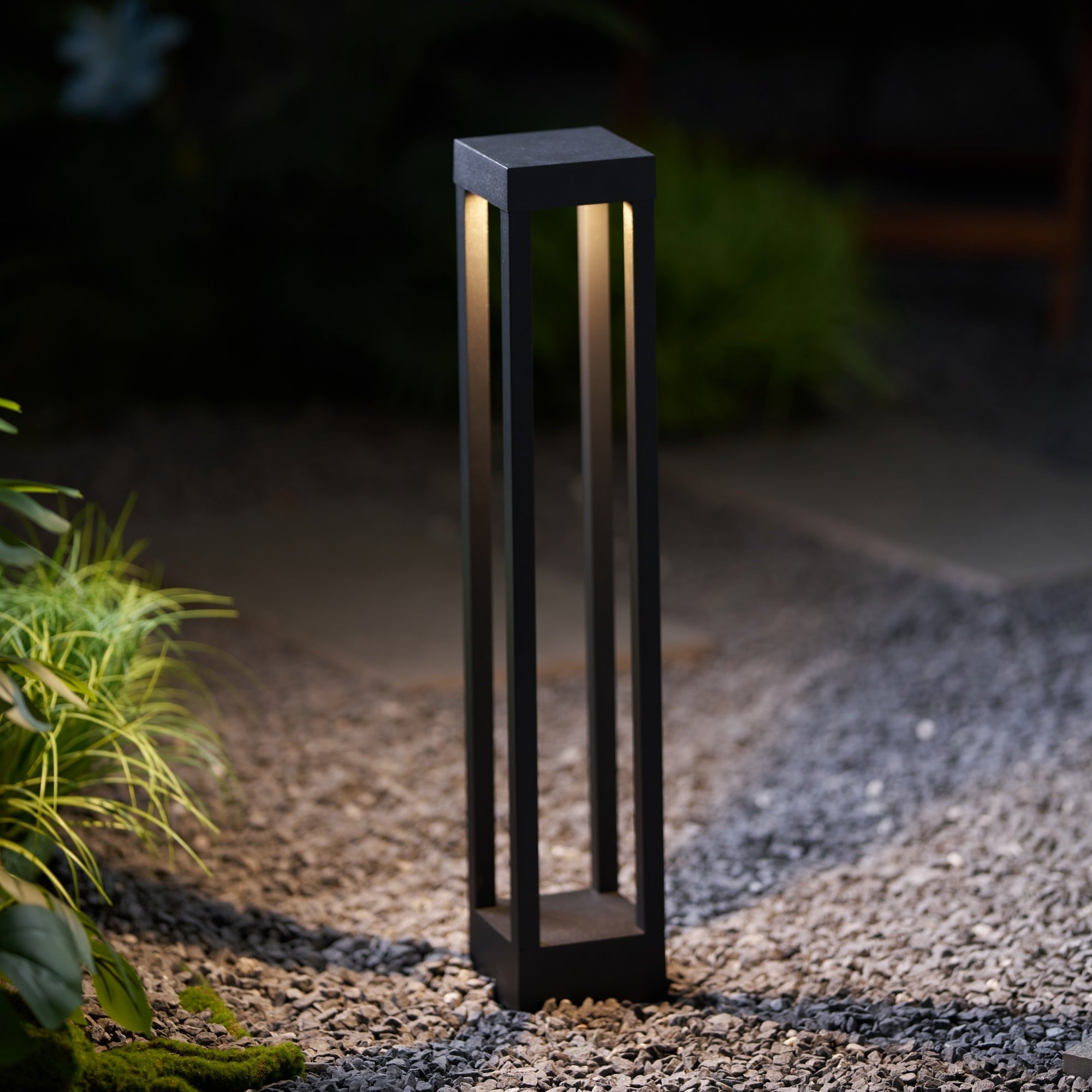 ShadowPost Slim Outdoor Bollard Floor Lamp