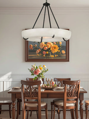 Orion Alabaster Chandelier - Zonesus