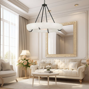 Orion Alabaster Chandelier - Zonesus