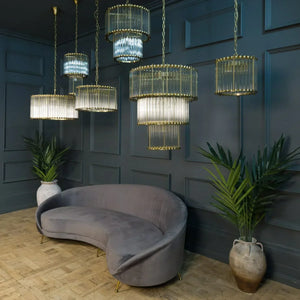 The Triple Monza Chandelier - Zonesus