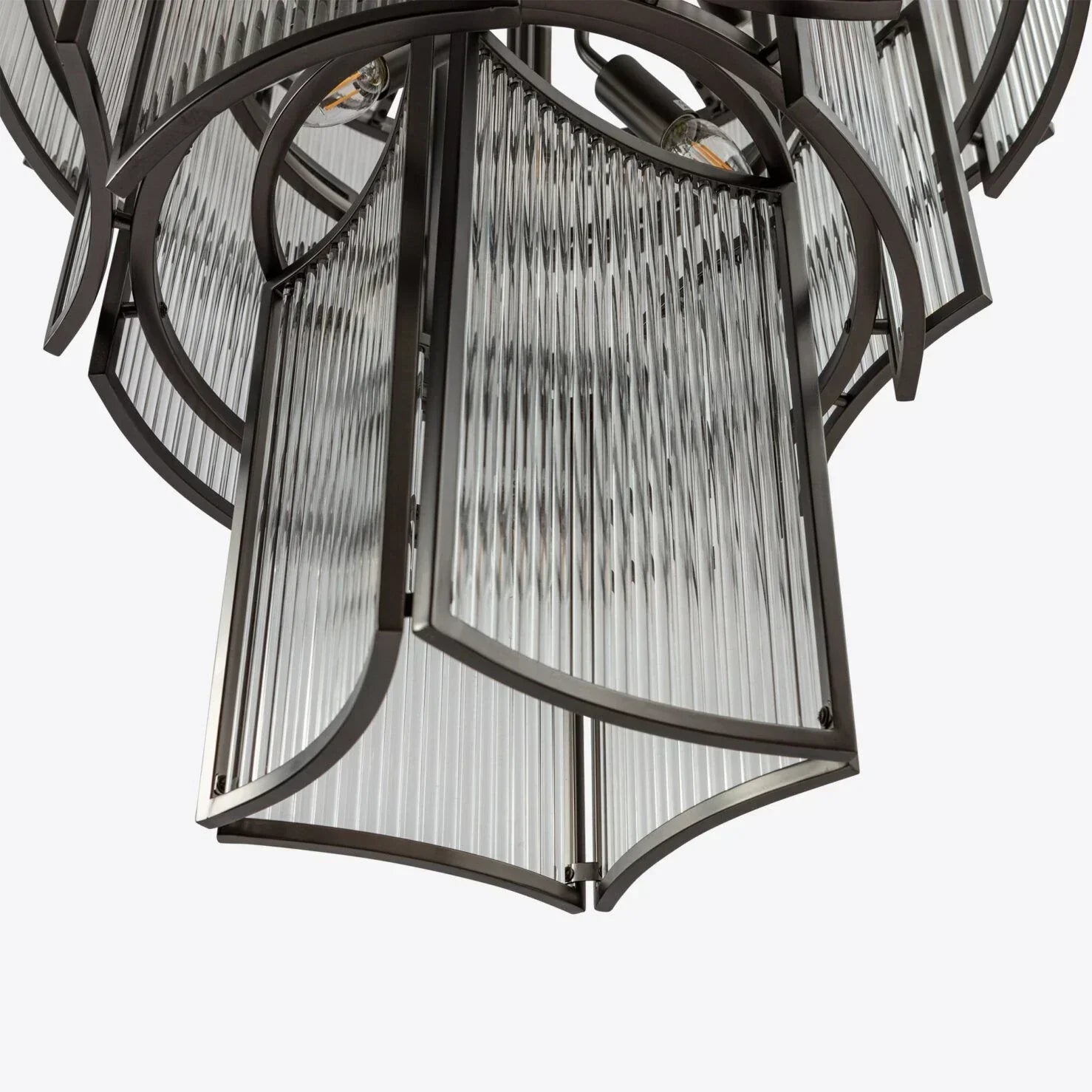 Brass Monte Carlo Grande Chandelier 26.8" - Zonesus