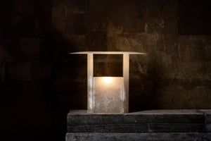 Pagoda Alabaster Table Lamp - Zonesus