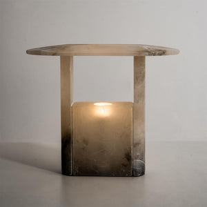 Pagoda Alabaster Table Lamp - Zonesus