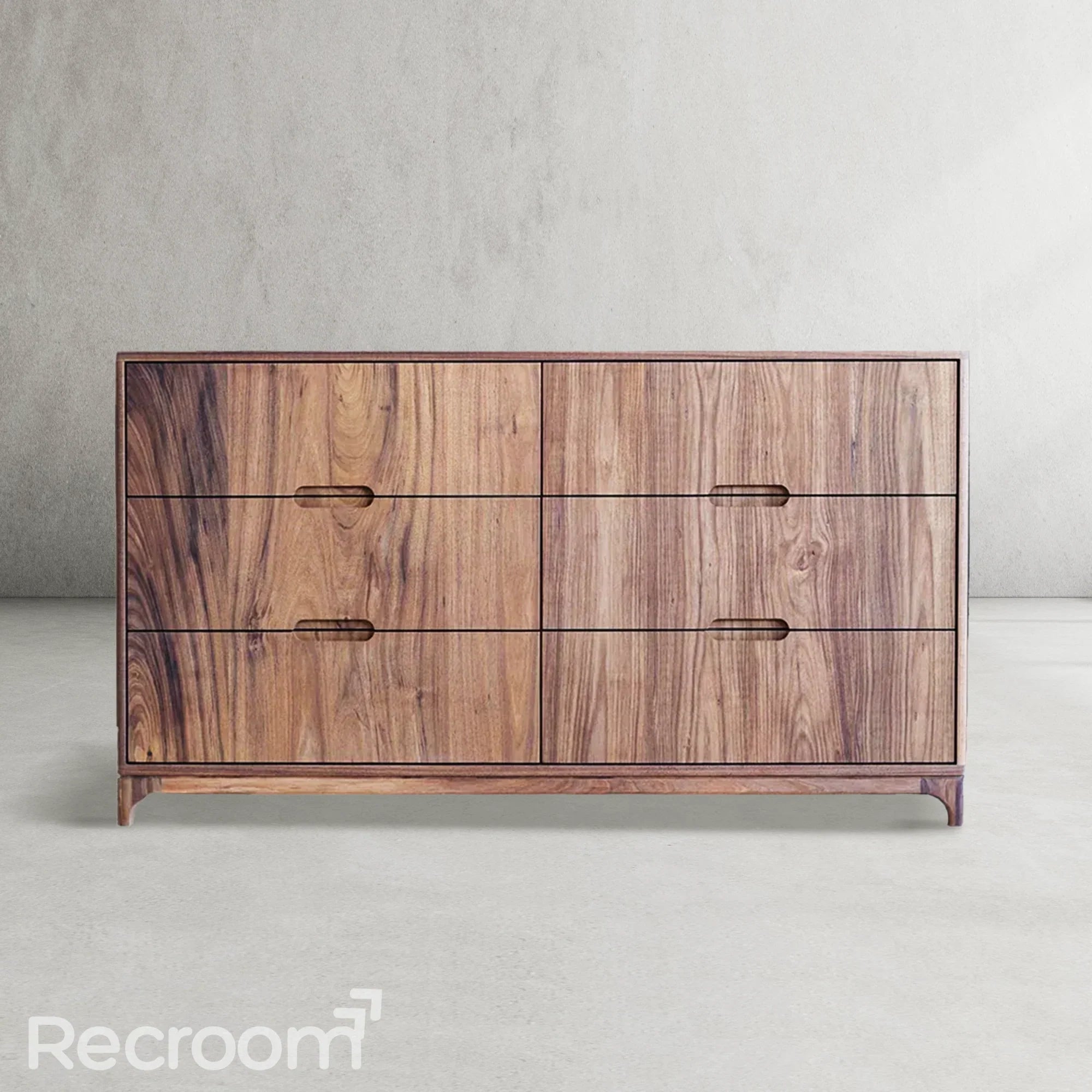 Palroone Walnut Dresser - Zonesus