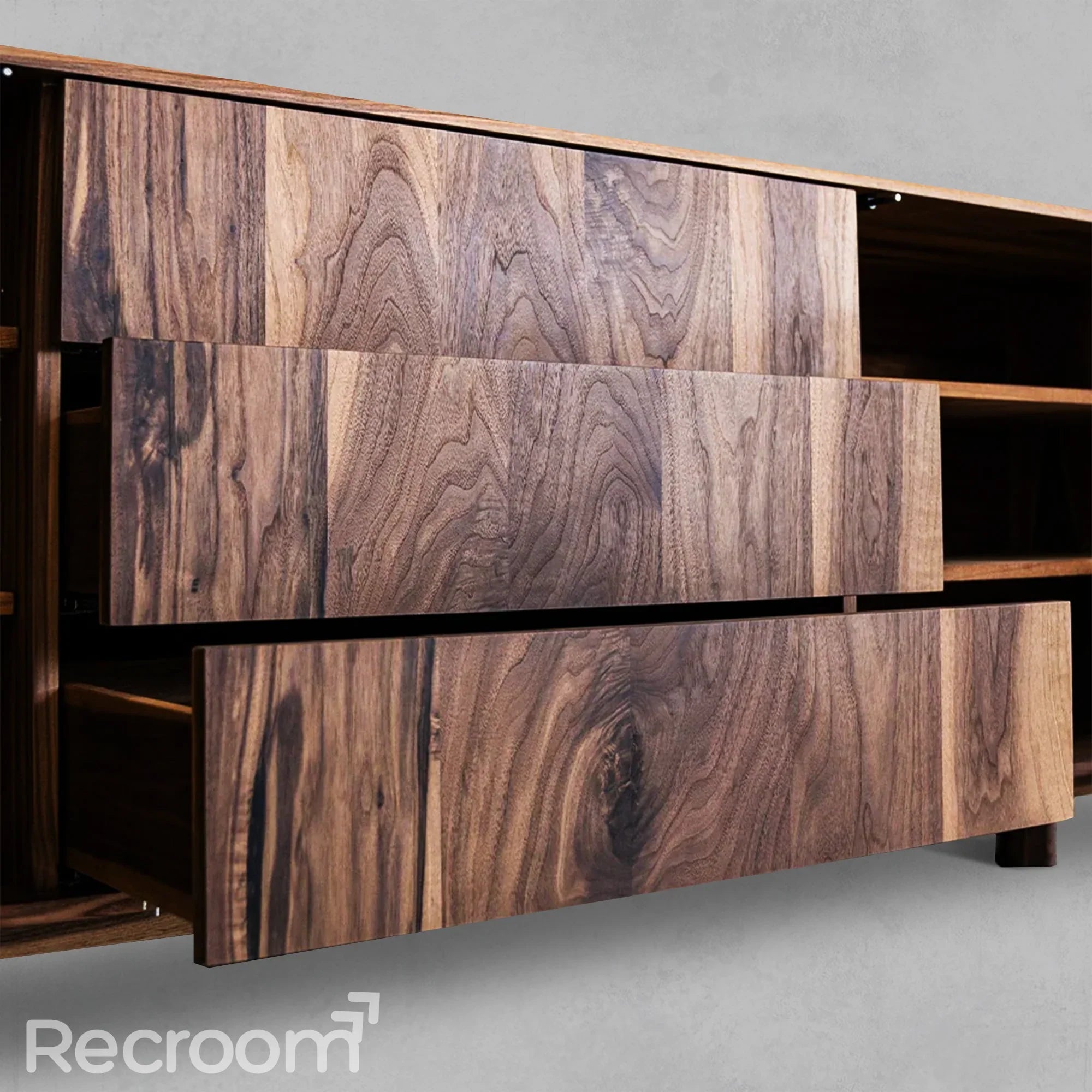 Palroone Walnut Sideboard - Zonesus
