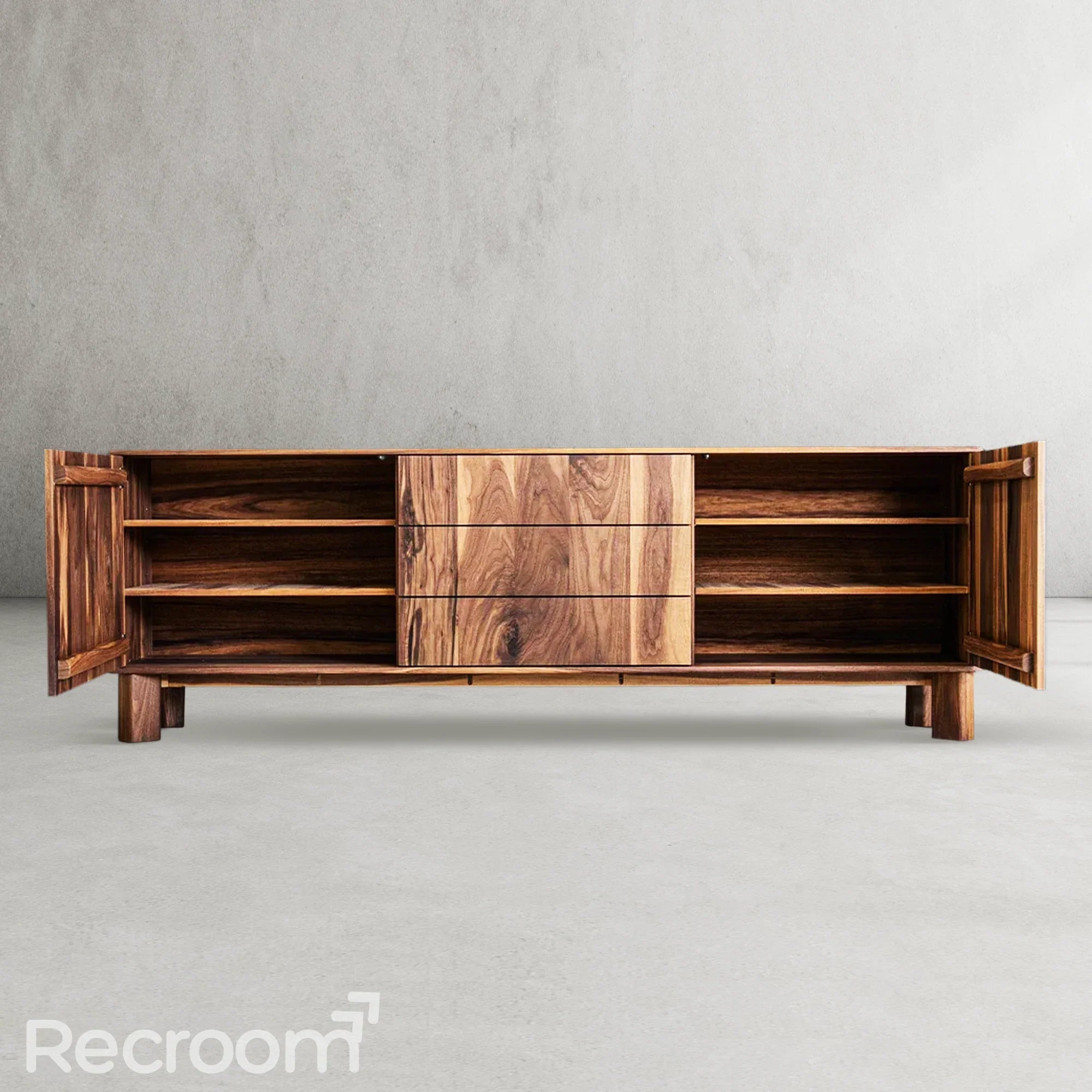 Palroone Walnut Sideboard - Zonesus