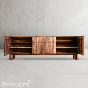 Palroone Walnut Sideboard - Zonesus