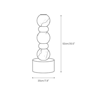 Pearl Alabaster Table Lamp - Zonesus