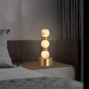 Pearl Alabaster Table Lamp - Zonesus
