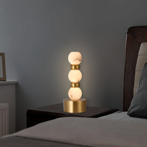 Pearl Alabaster Table Lamp - Zonesus