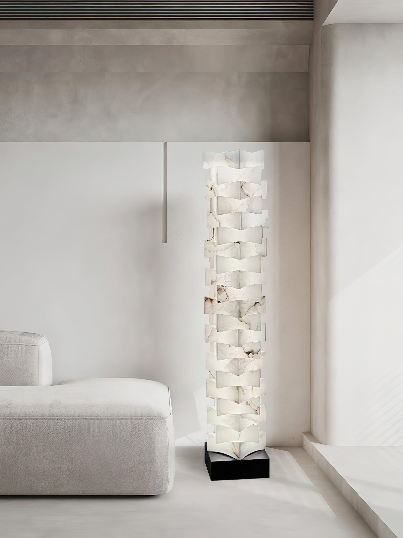 Poliarte Alabaster Floor Light - Zonesus
