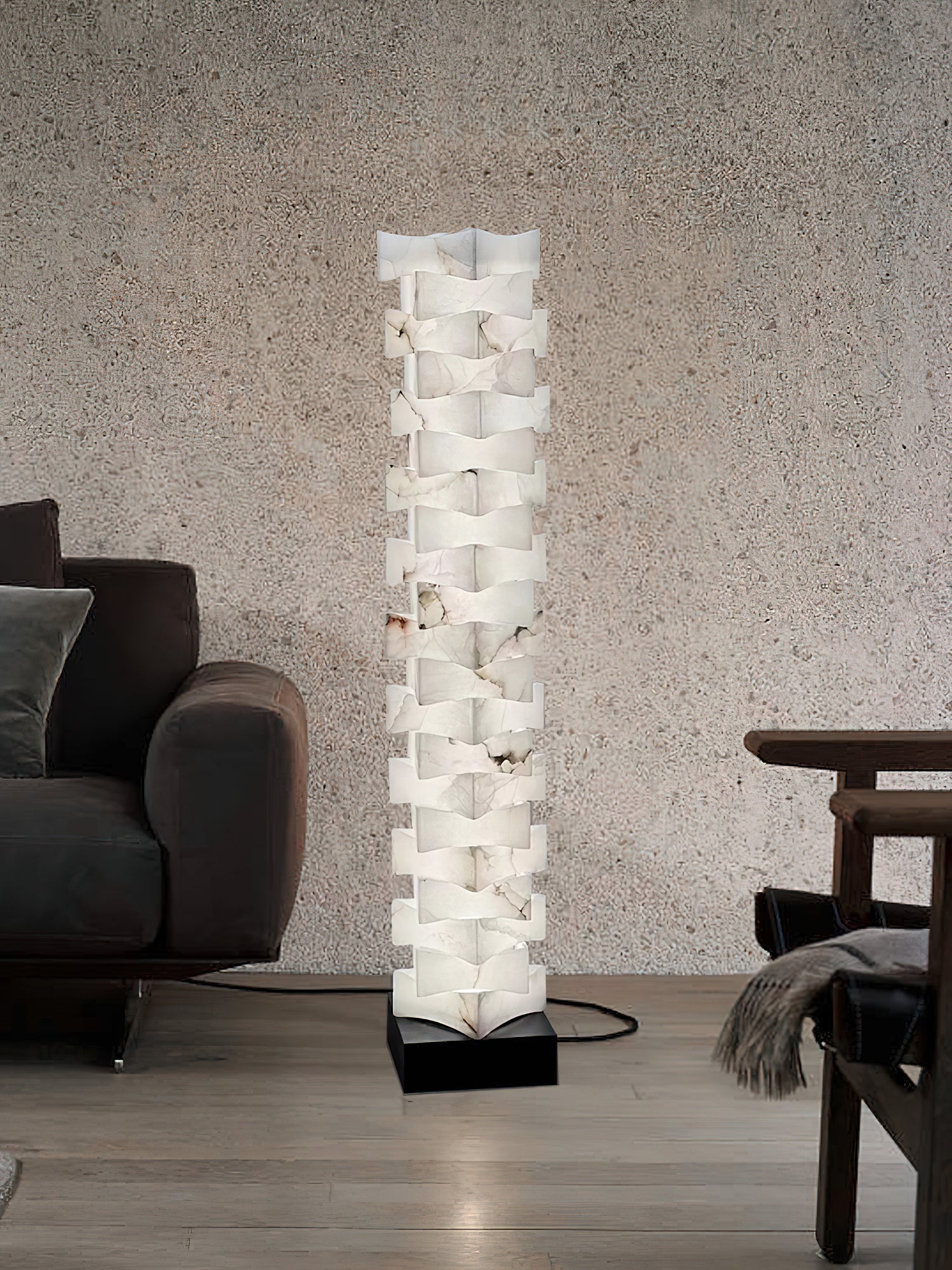 Poliarte Alabaster Floor Light - Zonesus