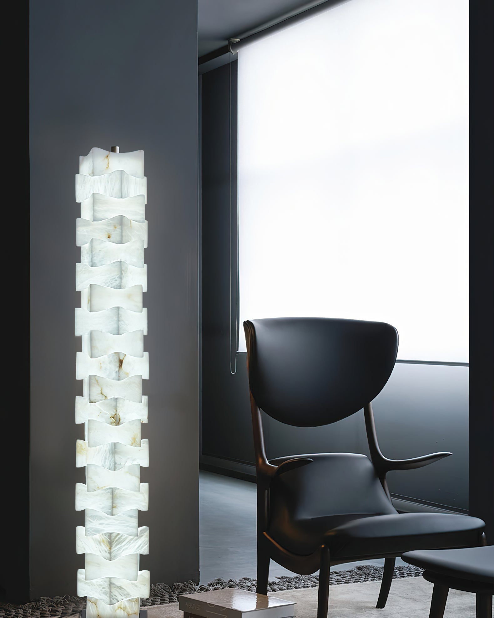 Poliarte Alabaster Floor Light - Zonesus