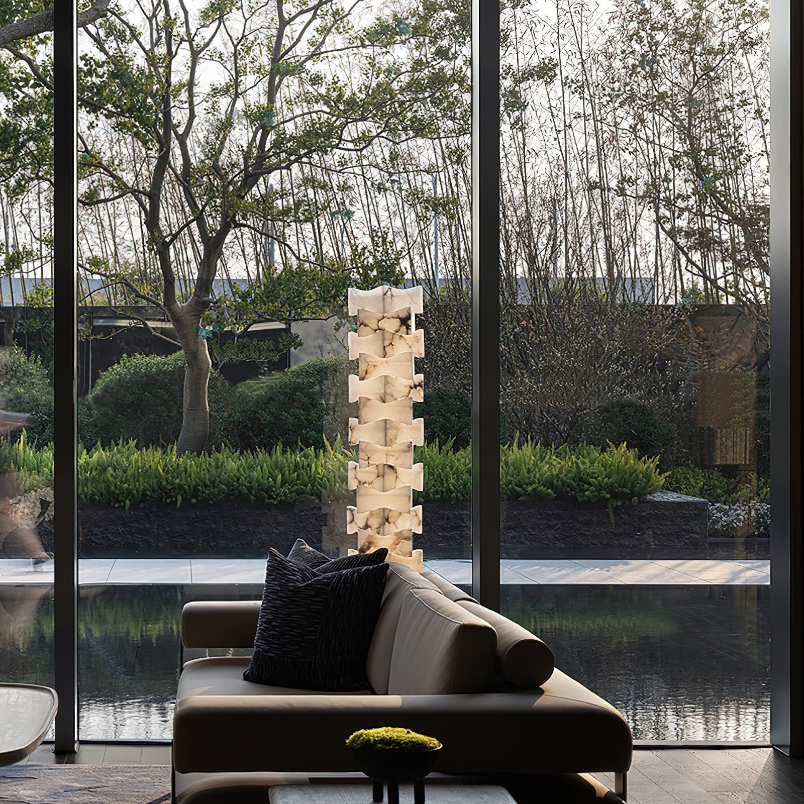 Poliarte Alabaster Floor Light - Zonesus