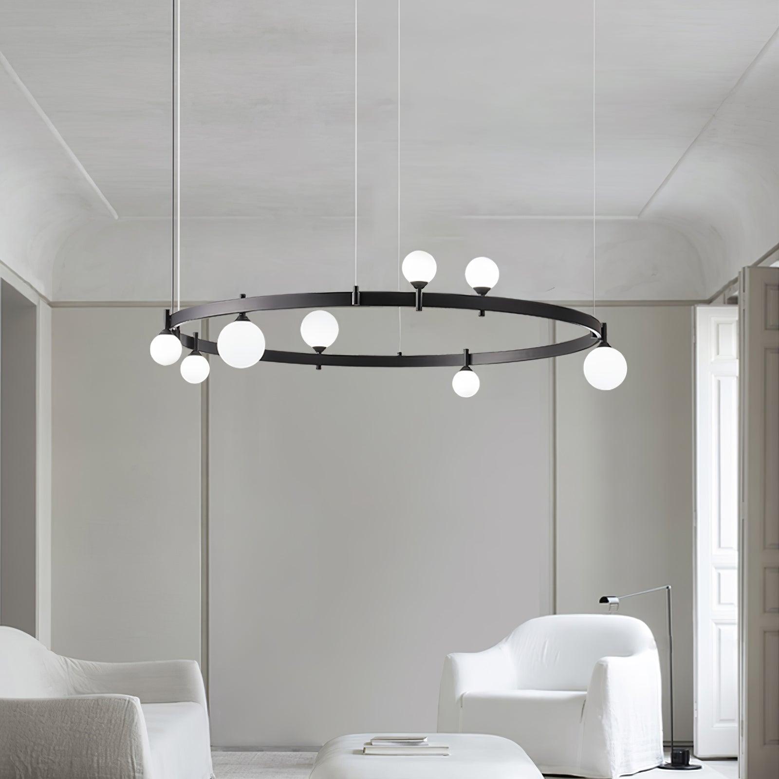 Pomi Round Chandelier - Zonesus
