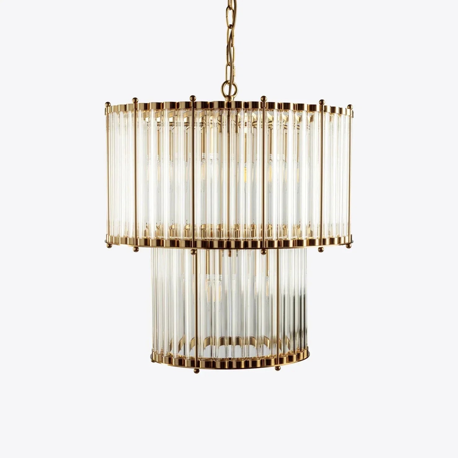 The Double Monza Chandelier – 2 Sizes Available - Zonesus