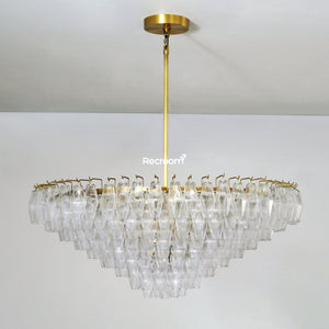 Chia Round Tired Chandelier 47" - Zonesus