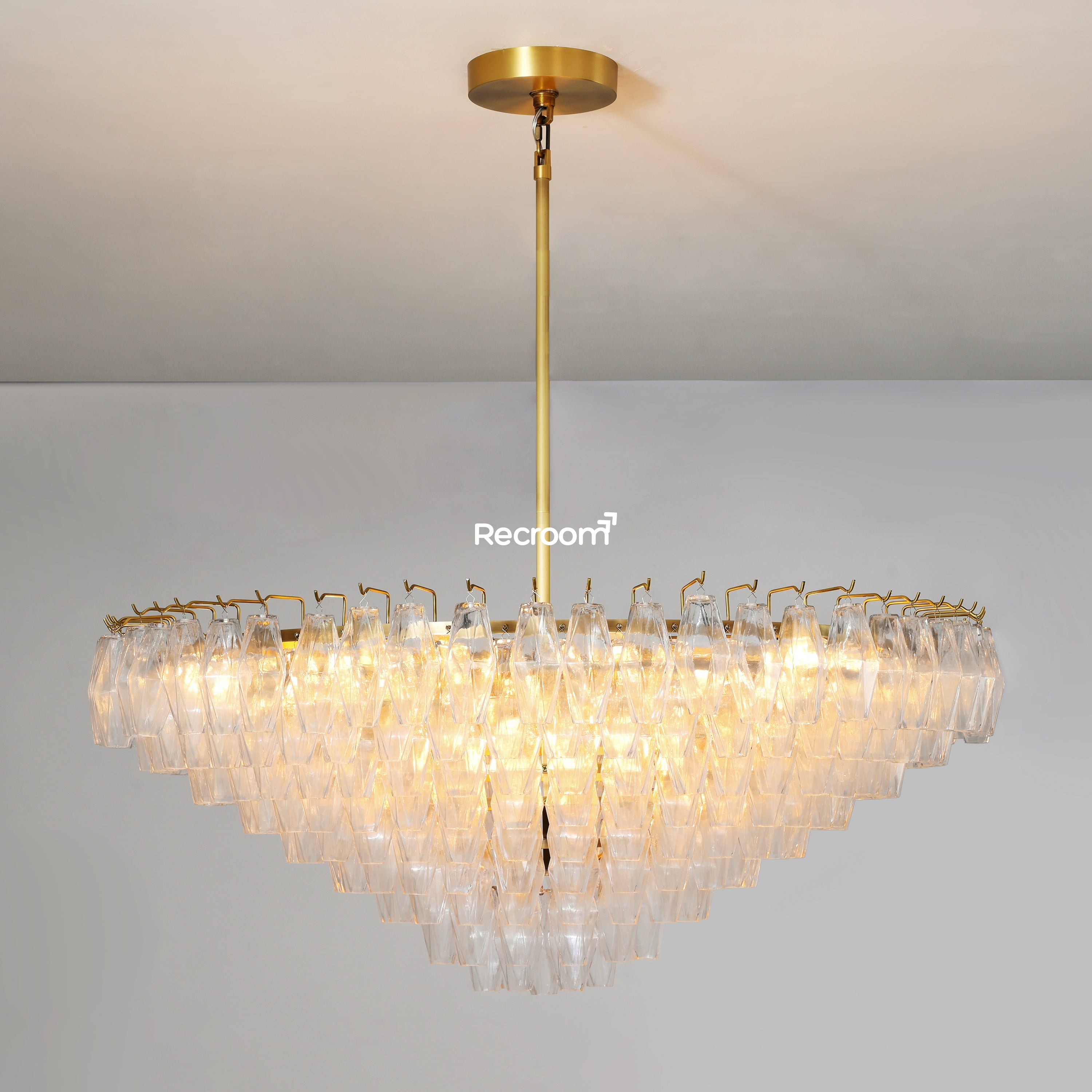 Chia Round Tired Chandelier 47" - Zonesus