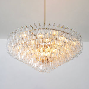 Chia Round Tired Chandelier 47" - Zonesus