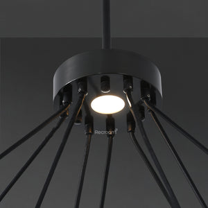 Eclitant Two-Tier Round Chandelier 60" - Zonesus