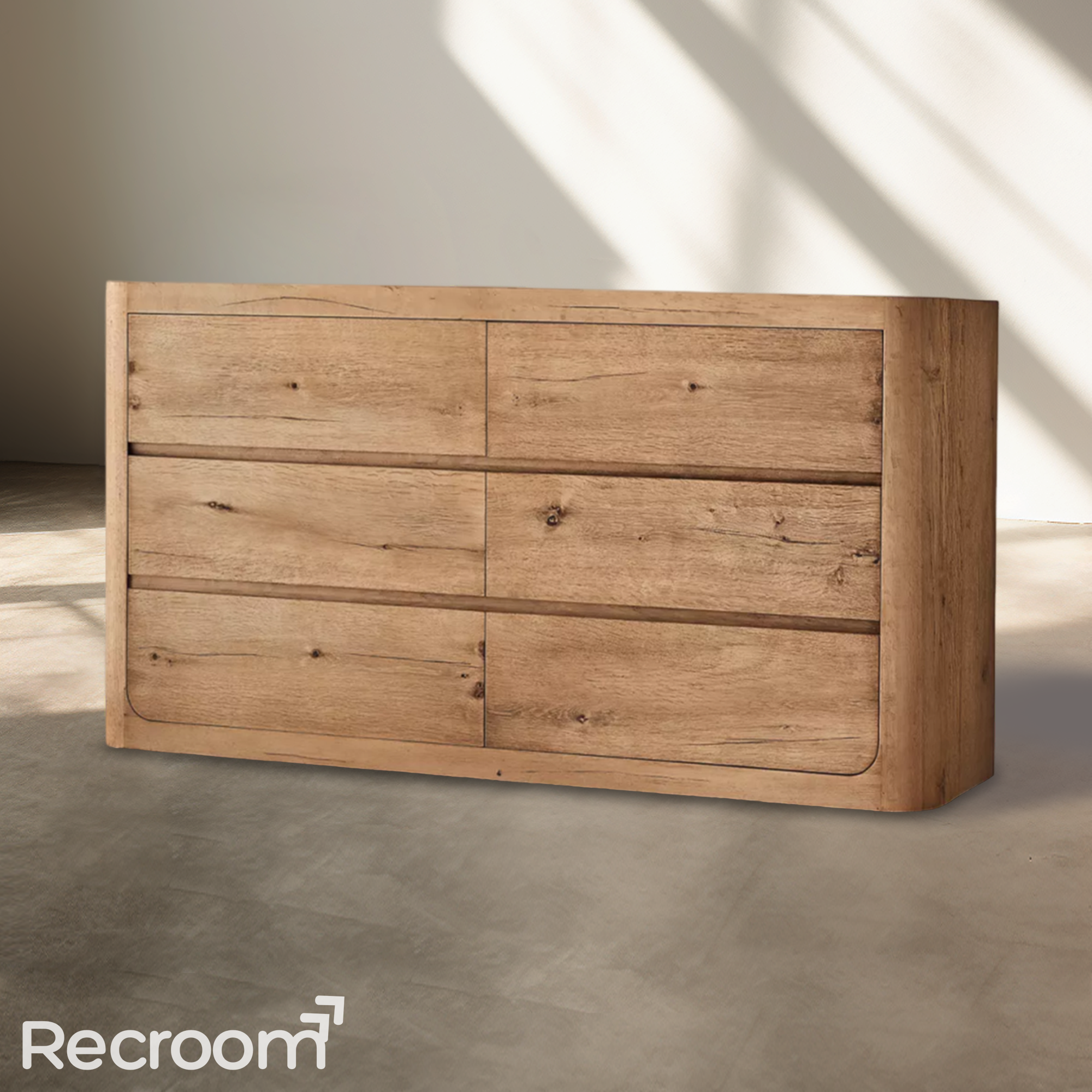 Oslo 6-Drawer Dresser - Zonesus