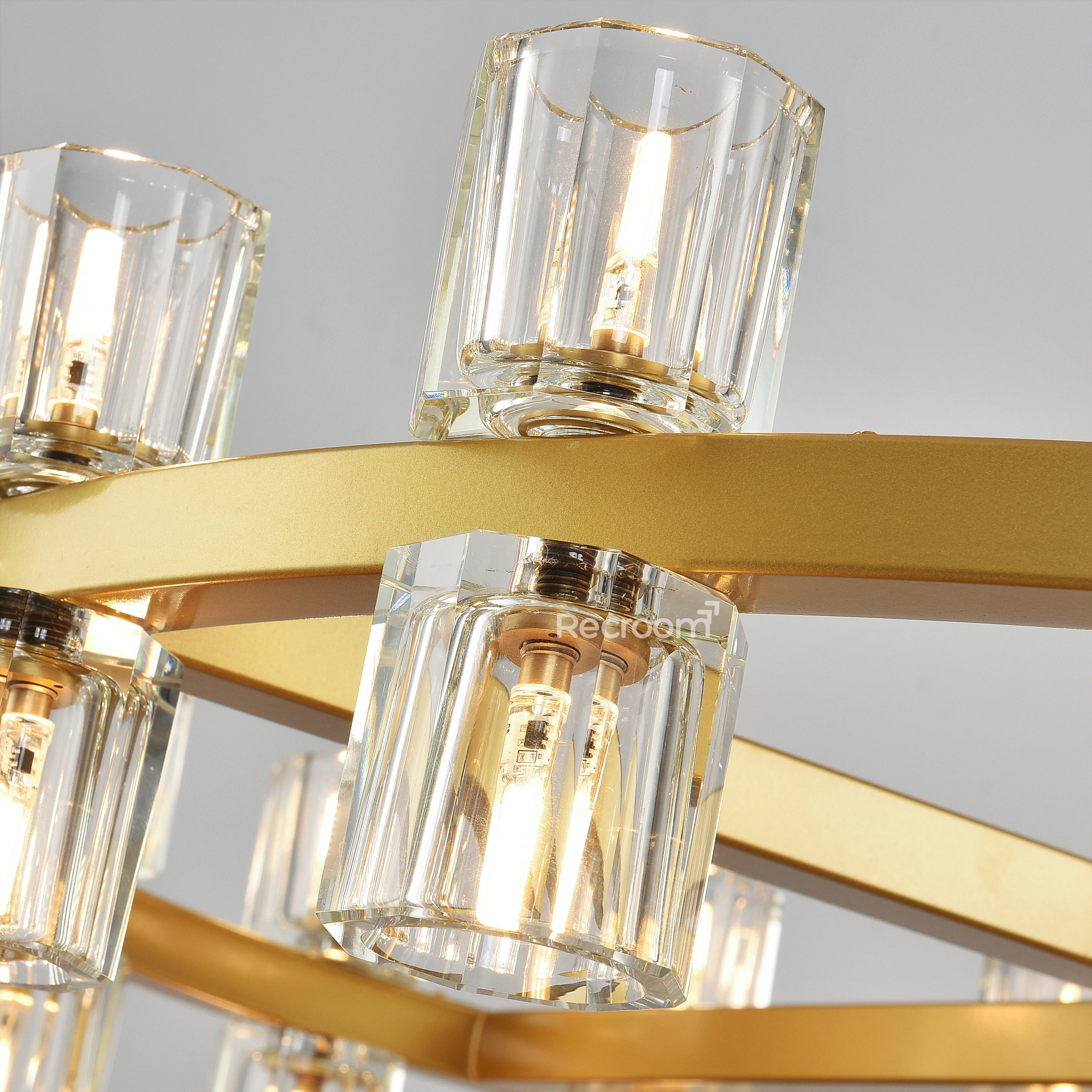 Arcachonest Round Chandelier 36" - Zonesus