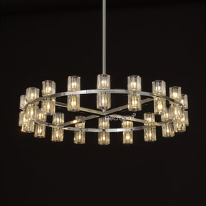 Arcachonest Round Chandelier 36" - Zonesus