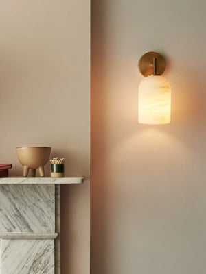 Rae Alabaster Wall Lamp - Zonesus