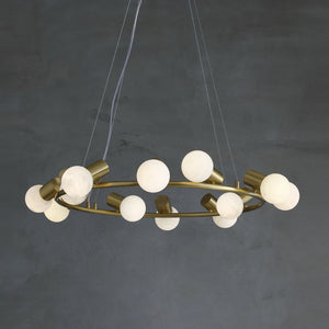 Raechelle Alabaster Chandelier - Zonesus