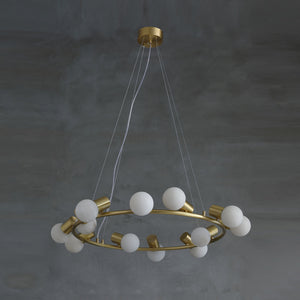 Raechelle Alabaster Chandelier - Zonesus