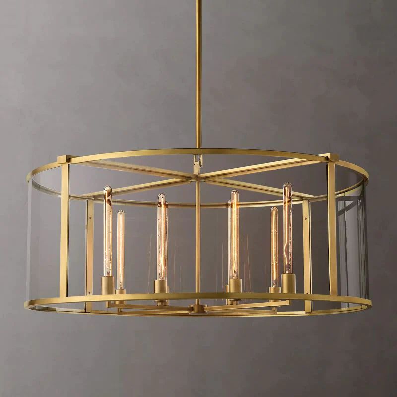 Backman Vintage Round Chandelier 44" - Zonesus