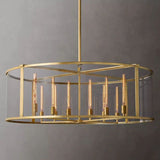 Backman Vintage Round Chandelier 55" - Zonesus