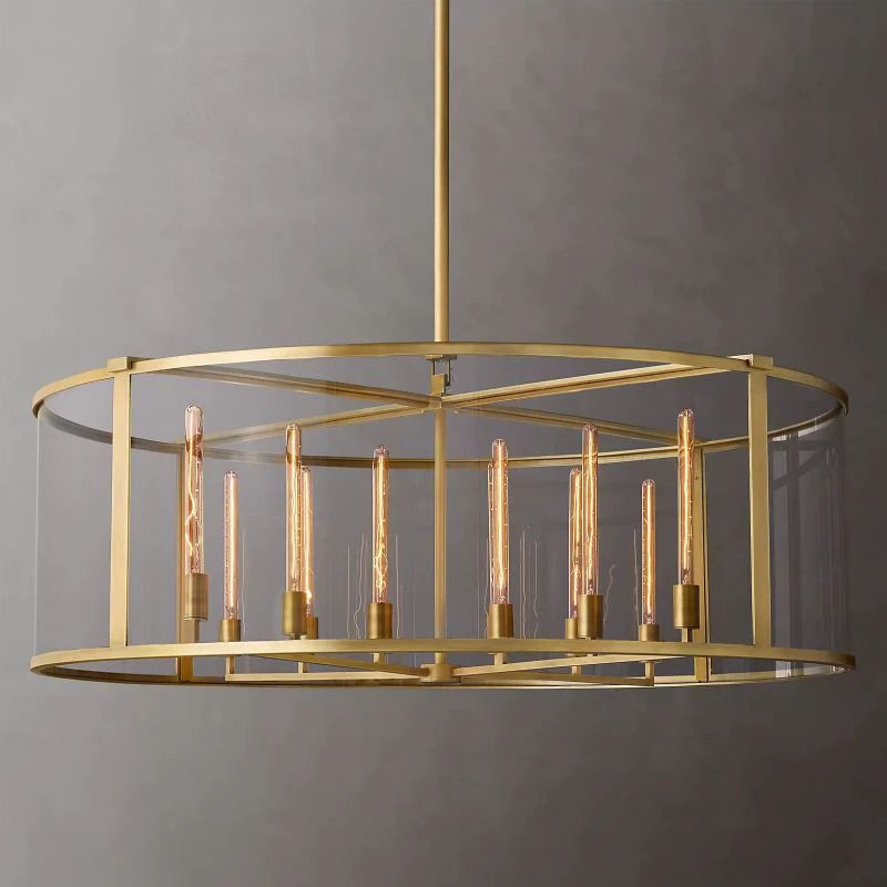 Backman Vintage Round Chandelier 55" - Zonesus