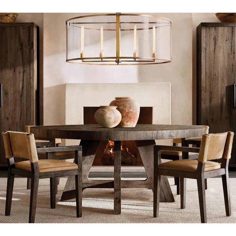 Backman Vintage Round Chandelier 55" - Zonesus