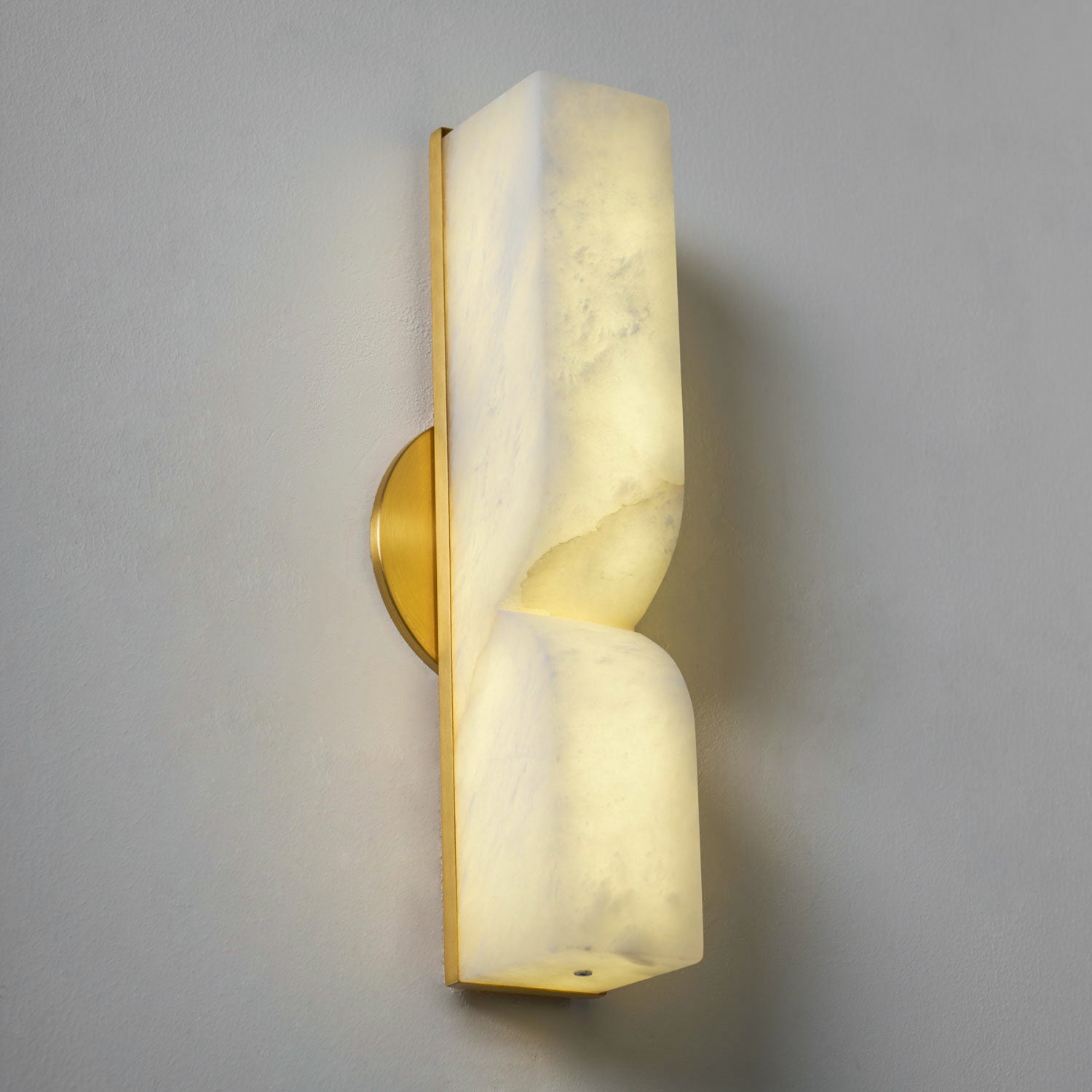 Rectangular Alabaster Wall Lamp - Zonesus