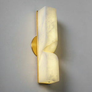 Rectangular Alabaster Wall Lamp - Zonesus