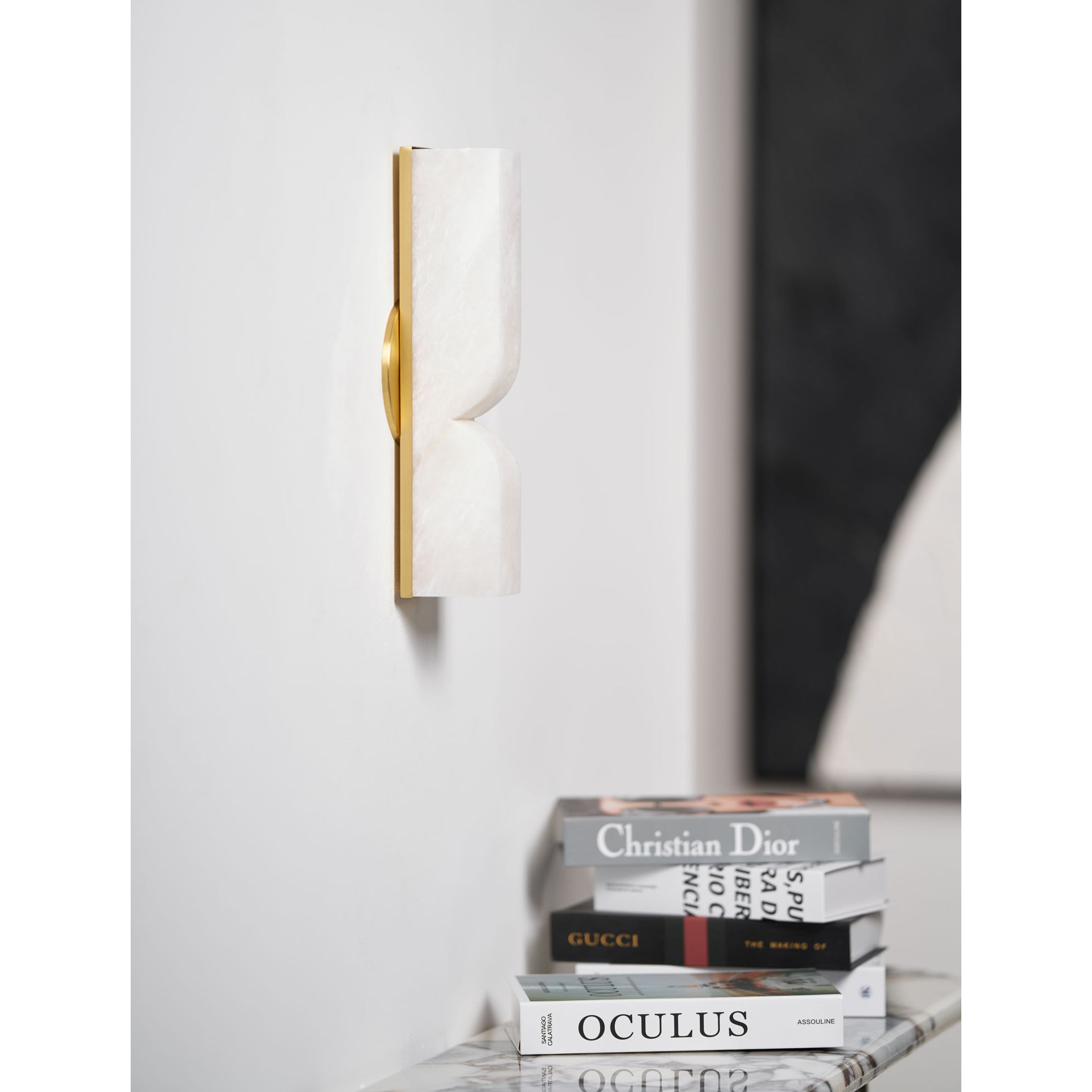 Rectangular Alabaster Wall Lamp - Zonesus