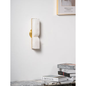 Rectangular Alabaster Wall Lamp - Zonesus