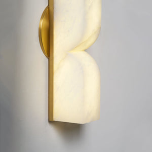 Rectangular Alabaster Wall Lamp - Zonesus