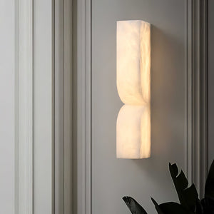 Rectangular Alabaster Wall Lamp - Zonesus