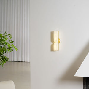 Rectangular Alabaster Wall Lamp - Zonesus