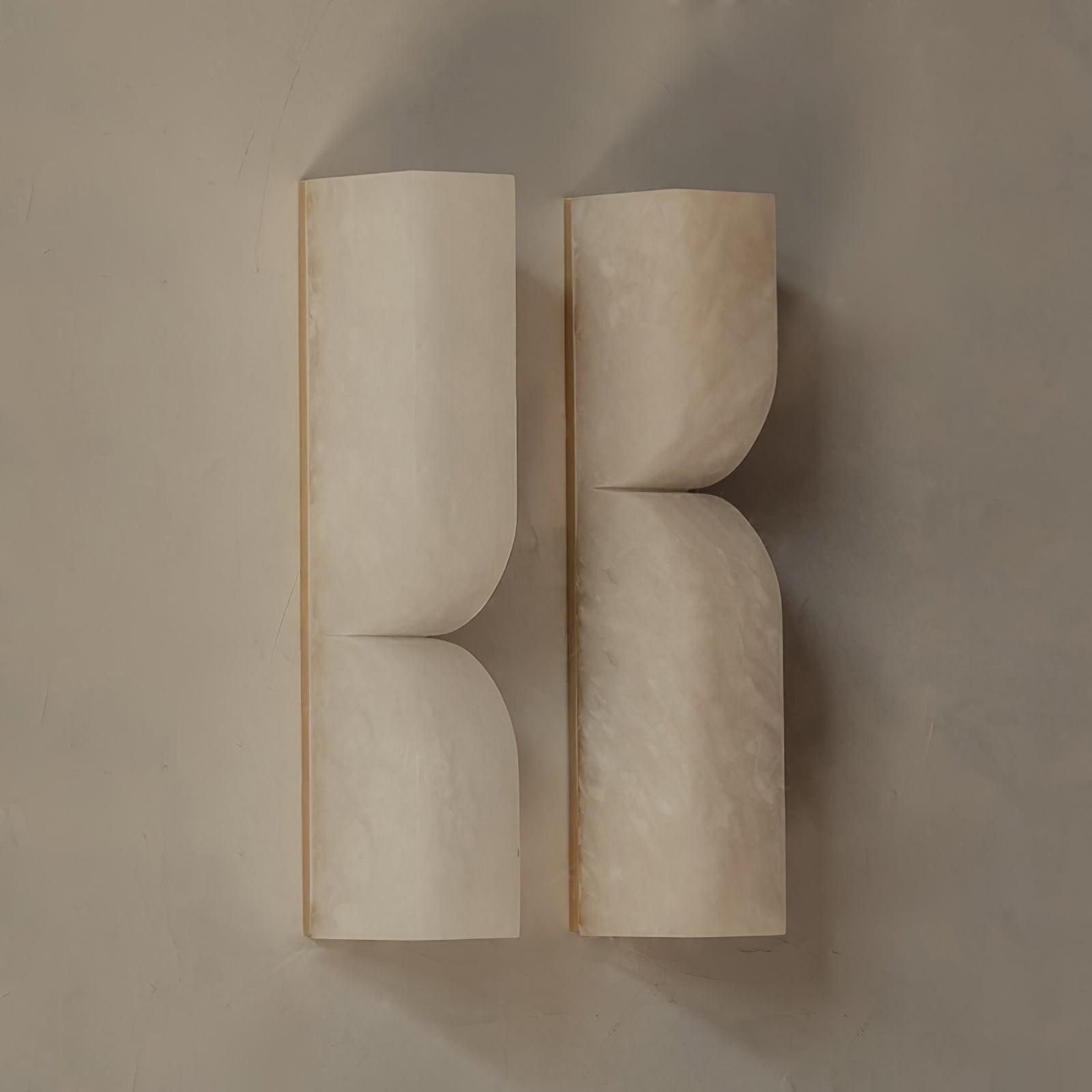 Rectangular Alabaster Wall Lamp - Zonesus