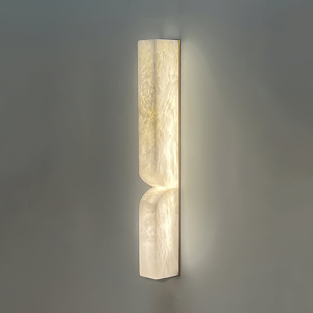 Rectangular Alabaster Wall Lamp - Zonesus