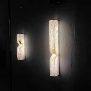 Rectangular Alabaster Wall Lamp - Zonesus