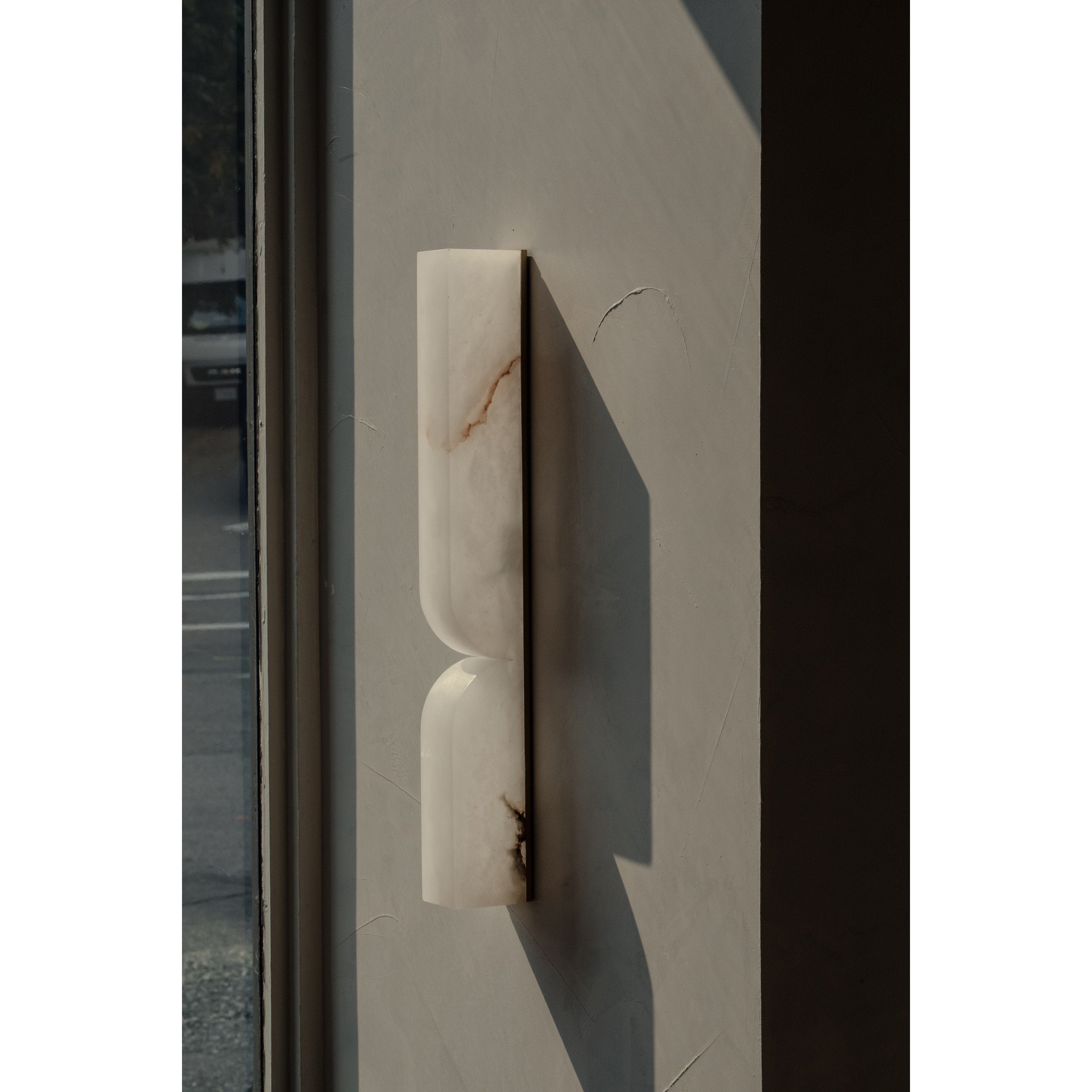 Rectangular Alabaster Wall Lamp - Zonesus