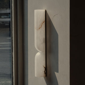Rectangular Alabaster Wall Lamp - Zonesus