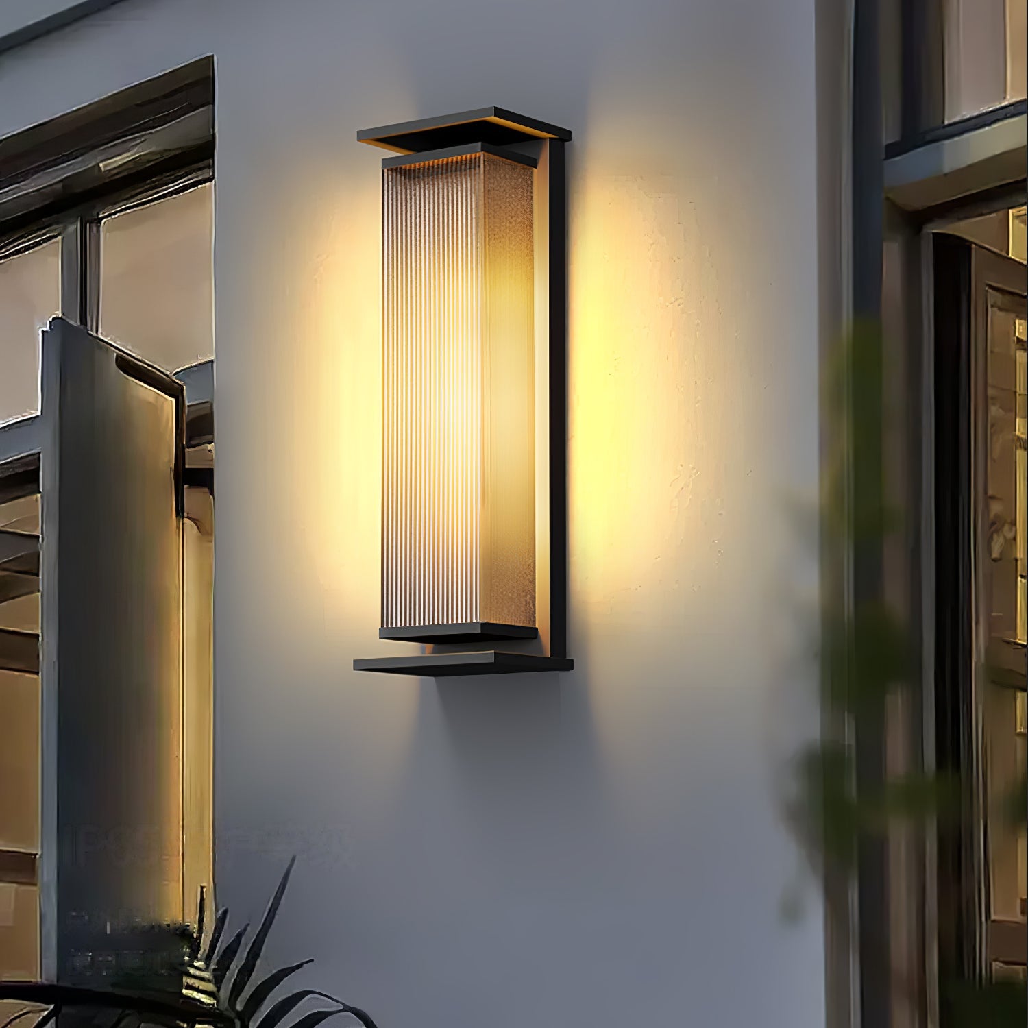 LinearBox Solar Outdoor Wall Lamp