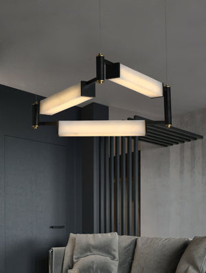 Resident Alabaster Chandelier - Zonesus
